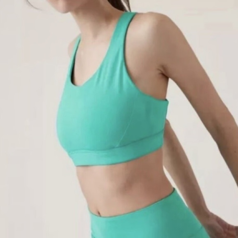 Athleta ultimate‎ Sports Bra teal